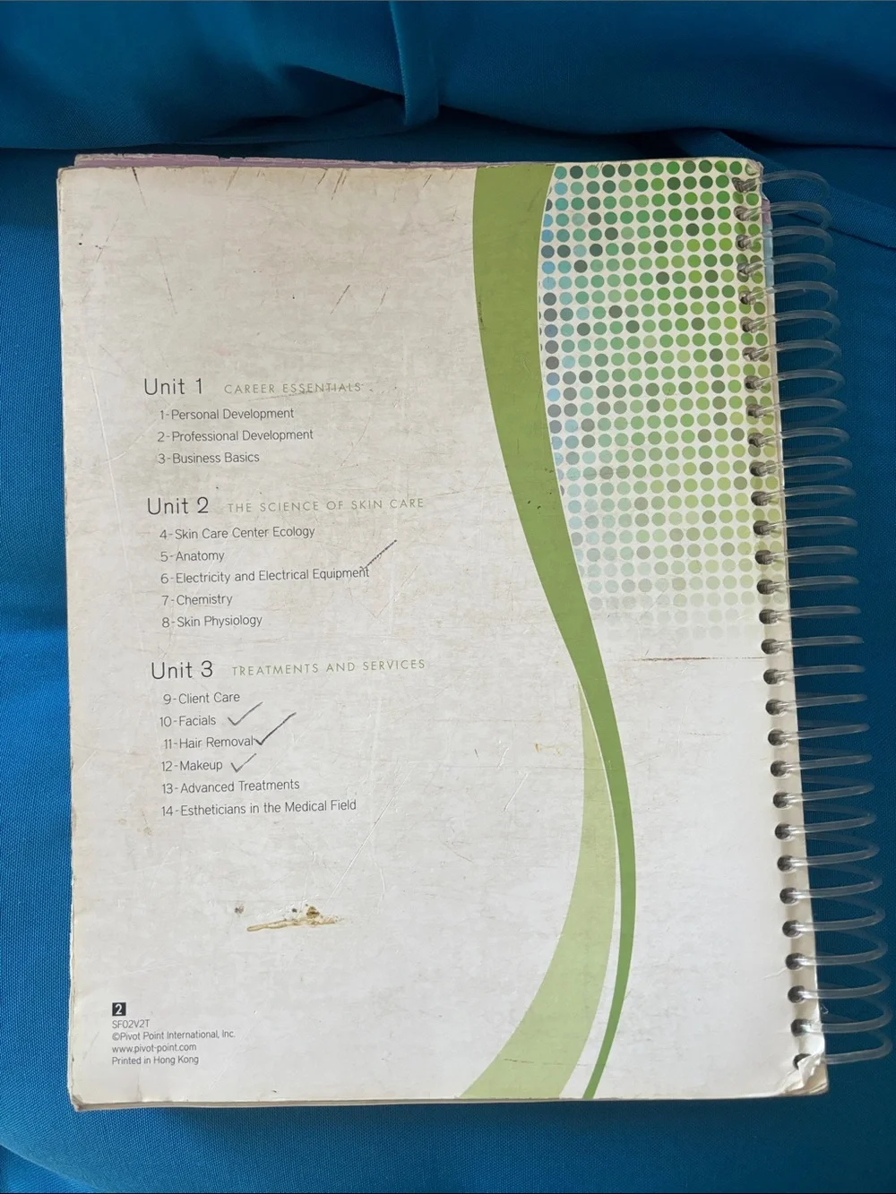 Salon Fundamentals Esthetics Textbook Study Guide Book 2 Aesthetician NWOTS
